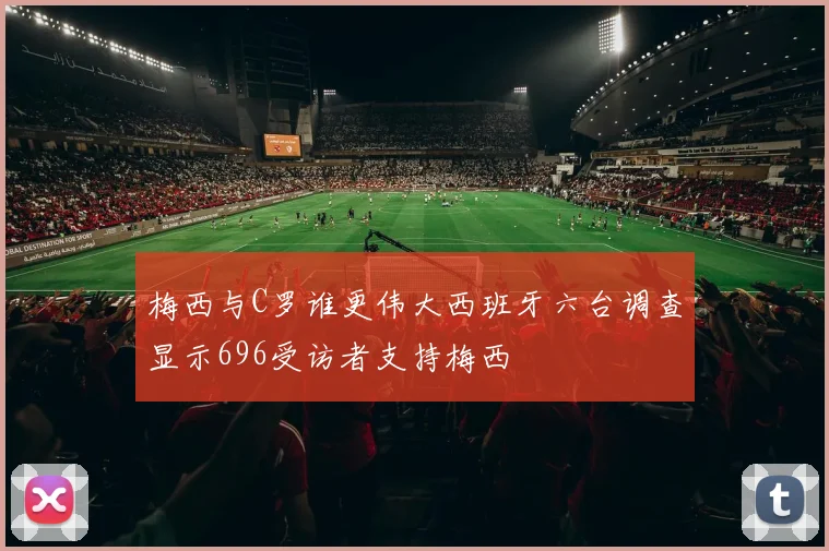 梅西与C罗谁更伟大西班牙六台调查显示696受访者支持梅西